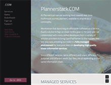 Tablet Screenshot of plannerstack.com